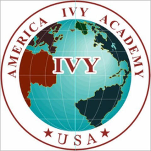 AMERICA IVY ACADEMY IVY USA Logo (USPTO, 10/06/2013)