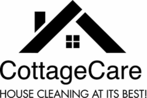 COTTAGECARE HOUSE CLEANING AT ITS BEST! Logo (USPTO, 09.04.2014)