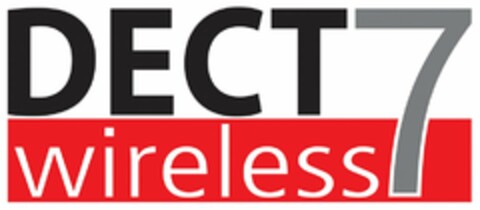 DECT7 WIRELESS Logo (USPTO, 10/09/2014)