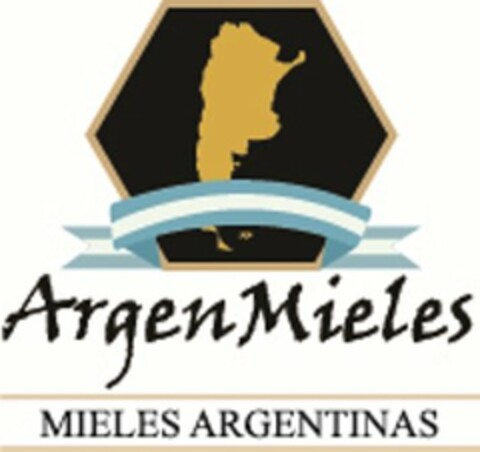 ARGENMIELES MIELES ARGENTINAS Logo (USPTO, 10/29/2014)