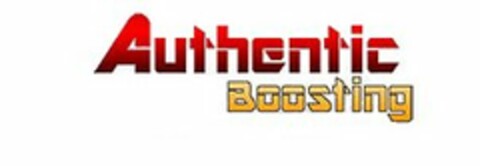 AUTHENTIC BOOSTING Logo (USPTO, 01.12.2014)