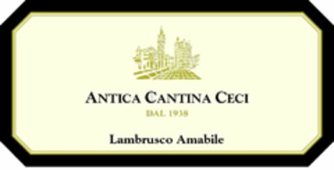 ANTICA CANTINE CECI DAL 1938 LAMBRUSCO AMABILE Logo (USPTO, 18.02.2015)