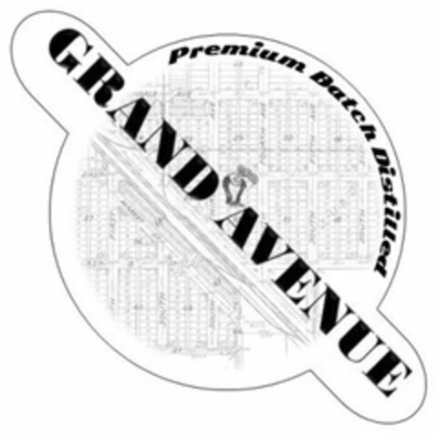 GRAND AVENUE PREMIUM BATCH DISTILLED Logo (USPTO, 20.05.2015)