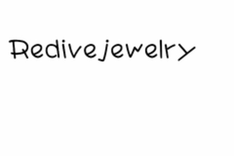 REDIVE JEWELRY Logo (USPTO, 31.08.2015)