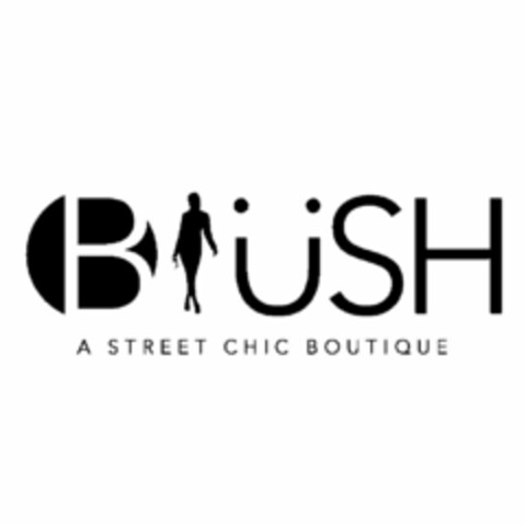 BLUSH A STREET CHIC BOUTIQUE Logo (USPTO, 10/08/2015)