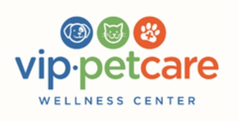 VIP·PETCARE WELLNESS CENTER Logo (USPTO, 05.05.2016)