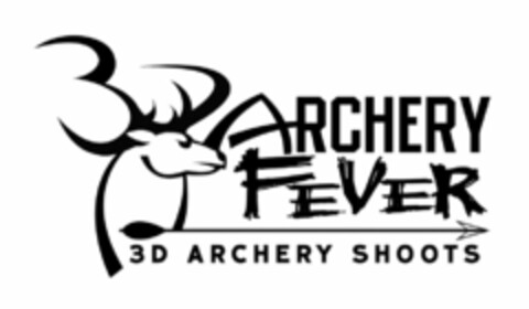 3D ARCHERY FEVER 3D ARCHERY SHOOTS Logo (USPTO, 20.03.2017)