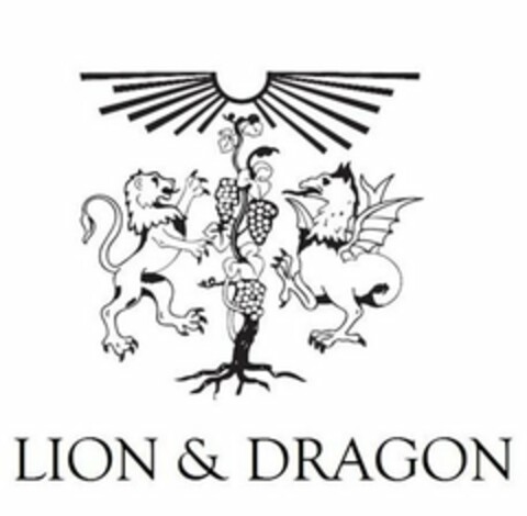 LION & DRAGON Logo (USPTO, 24.07.2017)