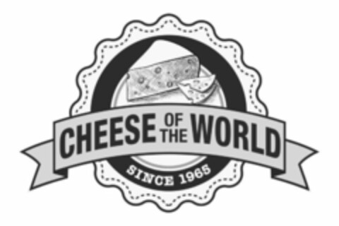 CHEESE OF THE WORLD SINCE 1965 Logo (USPTO, 10.01.2018)
