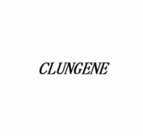 CLUNGENE Logo (USPTO, 02.02.2018)