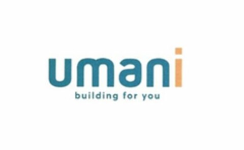 UMANI BUILDING FOR YOU Logo (USPTO, 02/11/2018)