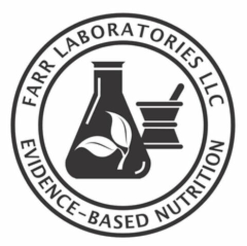 FARR LABORATORIES LLC EVIDENCE BASED NUTRITION Logo (USPTO, 03/26/2018)
