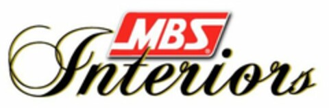 MBS INTERIORS Logo (USPTO, 31.10.2018)