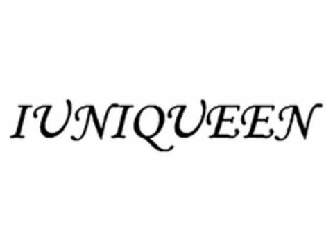 IUNIQUEEN Logo (USPTO, 05/21/2019)