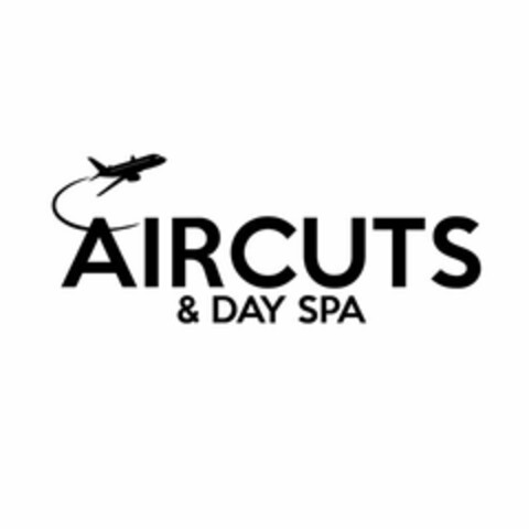 AIRCUTS & DAY SPA Logo (USPTO, 07/11/2019)