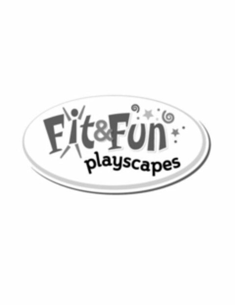 FIT & FUN PLAYSCAPES Logo (USPTO, 17.07.2019)