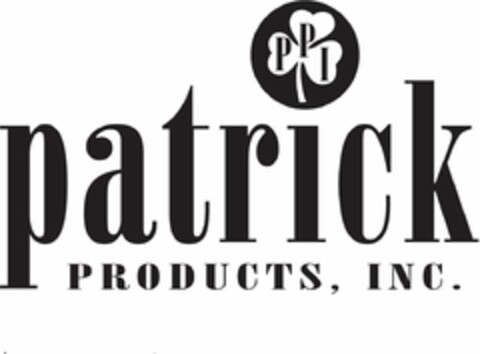 PPI PATRICK PRODUCTS, INC. Logo (USPTO, 02/06/2020)