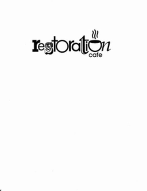 RESTORATION CAFE Logo (USPTO, 02/24/2009)