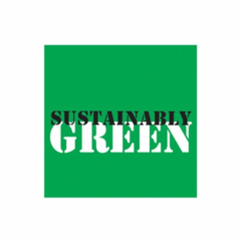 SUSTAINABLY GREEN Logo (USPTO, 04.09.2009)
