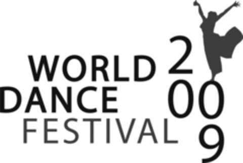 WORLD DANCE FESTIVAL 2009 Logo (USPTO, 16.09.2009)