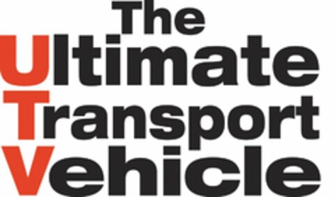 THE ULTIMATE TRANSPORT VEHICLE Logo (USPTO, 11/09/2009)