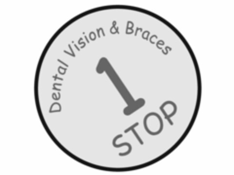 DENTAL VISION & BRACES 1 STOP Logo (USPTO, 24.11.2009)