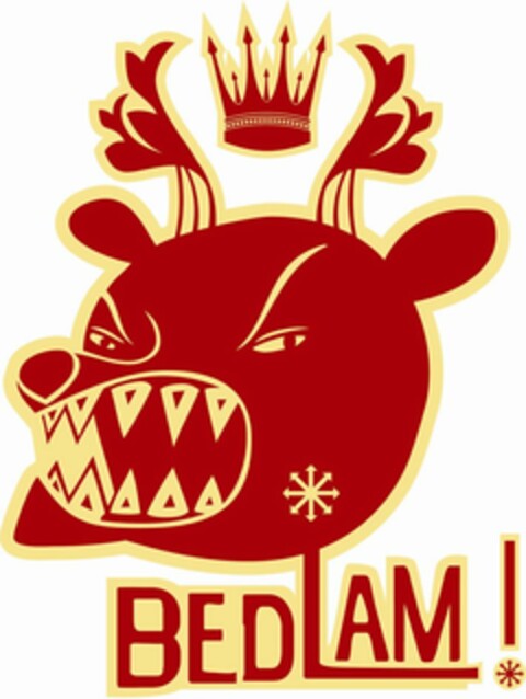 BEDLAM! Logo (USPTO, 04.08.2010)