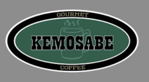 KEMOSABE GOURMET COFFEE Logo (USPTO, 18.02.2011)