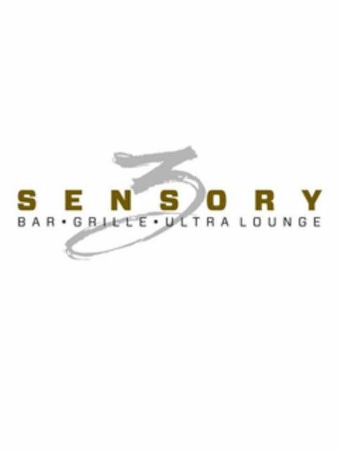SENSORY 3 BAR GRILLE ULTRA LOUNGE Logo (USPTO, 30.03.2011)