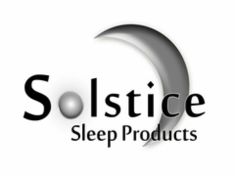 SOLSTICE SLEEP PRODUCTS Logo (USPTO, 06/17/2011)