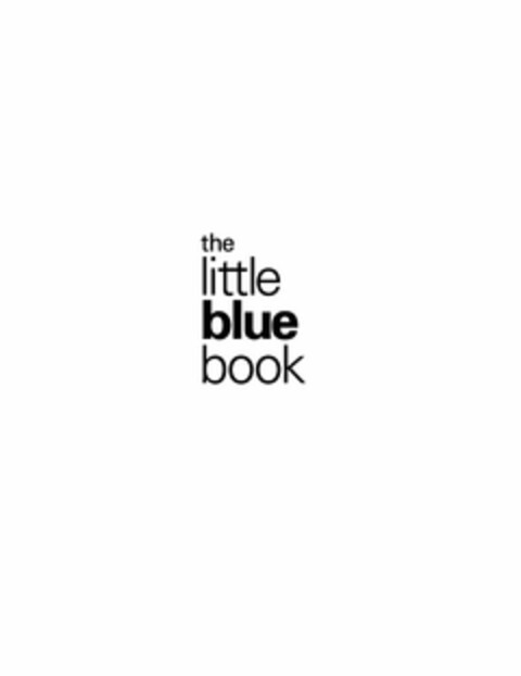 THE LITTLE BLUE BOOK Logo (USPTO, 19.07.2011)
