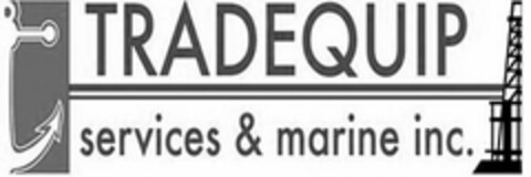 TRADEQUIP SERVICES & MARINE INC. Logo (USPTO, 01.12.2011)