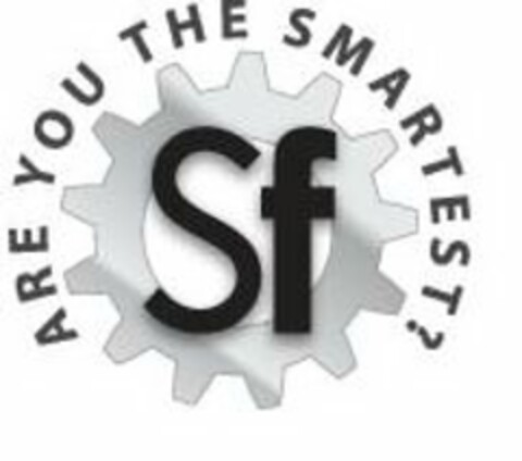 SF ARE YOU THE SMARTEST? Logo (USPTO, 22.12.2011)