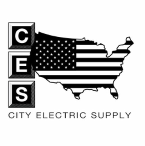 CES C I T Y E L E C T R I C S U P P L Y Logo (USPTO, 03/09/2012)