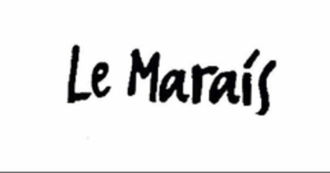 LE MARAIS Logo (USPTO, 04/23/2012)