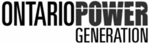 ONTARIOPOWER GENERATION Logo (USPTO, 11/28/2012)