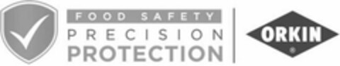 FOOD SAFETY PRECISION PROTECTION ORKIN Logo (USPTO, 21.08.2013)