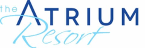 THE ATRIUM RESORT Logo (USPTO, 28.02.2014)