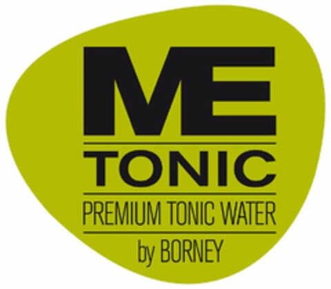 ME TONIC PREMIUM TONIC WATER BY BORNEY Logo (USPTO, 02.07.2014)
