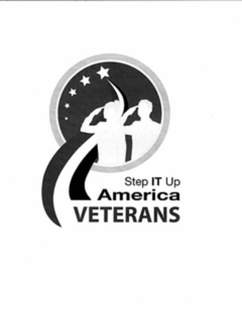 STEP IT UP AMERICA VETERANS Logo (USPTO, 12.11.2014)