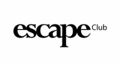 ESCAPE CLUB Logo (USPTO, 09.06.2015)