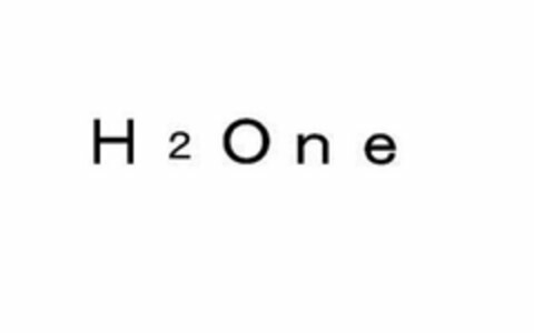 H2ONE Logo (USPTO, 26.06.2015)