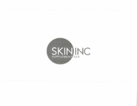 SKIN INC SUPPLEMENT BAR Logo (USPTO, 24.11.2015)