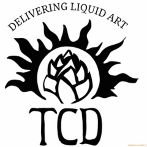 DELIVERING LIQUID ART TCD Logo (USPTO, 17.03.2016)