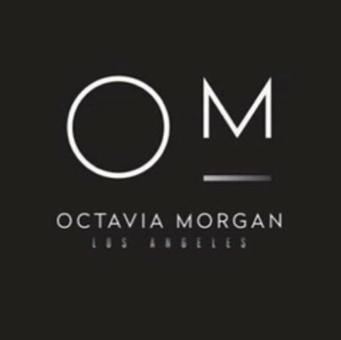 OM OCTAVIA MORGAN LOS ANGELES Logo (USPTO, 09/27/2016)