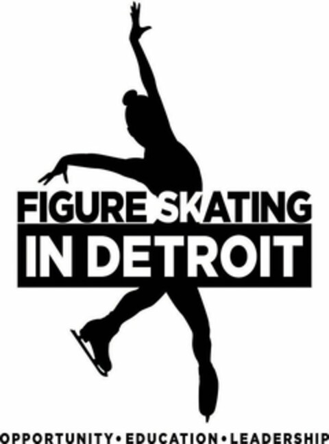 FIGURE SKATING IN DETROIT OPPORTUNITY ·EDUCATION · LEADERSHIP Logo (USPTO, 23.11.2016)