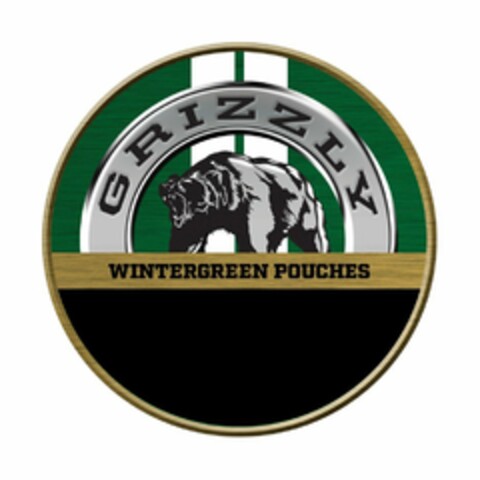 GRIZZLY WINTERGREEN POUCHES Logo (USPTO, 16.02.2017)
