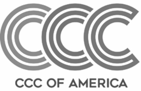 CCC CCC OF AMERICA Logo (USPTO, 07.04.2017)