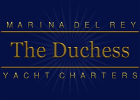 THE DUCHESS YACHT CHARTERS MARINA DEL REY Logo (USPTO, 30.04.2017)