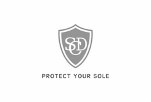 SCD PROTECT YOUR SOLE Logo (USPTO, 25.09.2017)